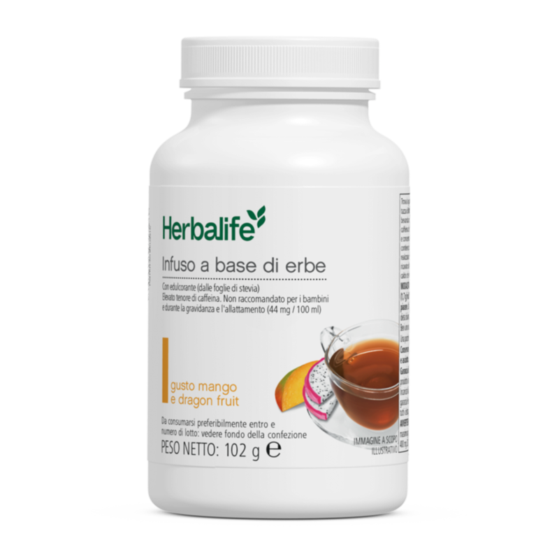 Infuso a base di erbe - Nuova formulazione - Gusto Mango e dragonfruit SKU 331K LIMITED EDITION