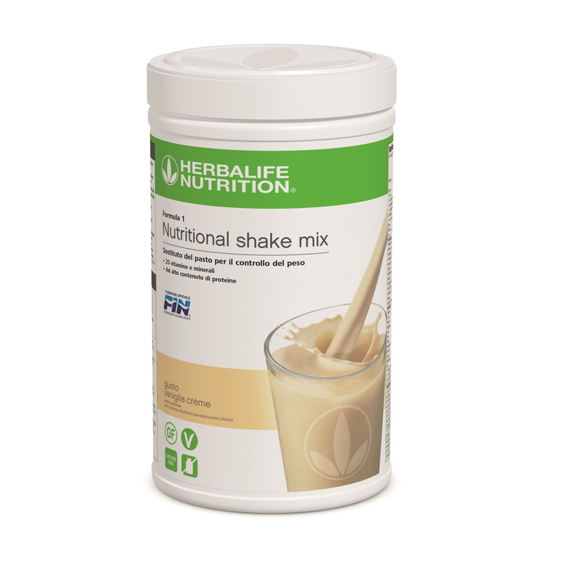 Formula 1 sostituto del pasto Vaniglia Crème 780 g SKU 048K