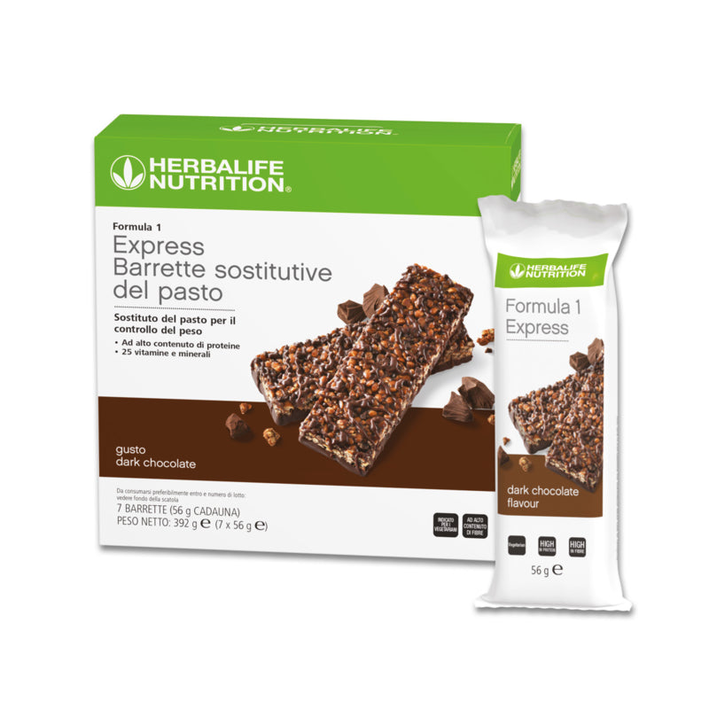 Formula 1 Express - Barrette sostitutive del pasto Dark Chocolate SKU 4472