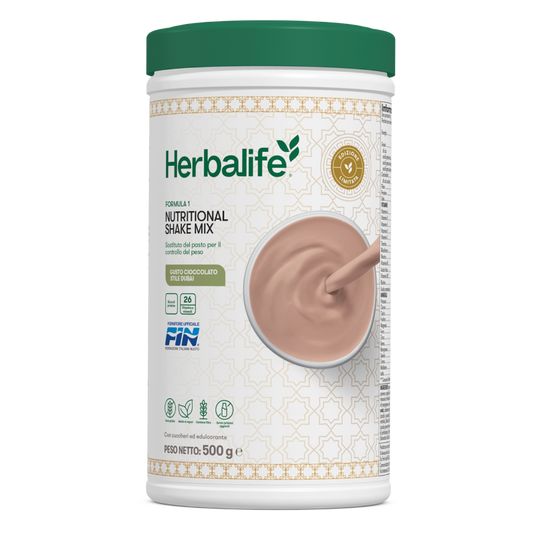 Formula 1 Nutritional Shake Mix gusto cioccolato stile dubai 500 g SKU 611K Edizione limitata
