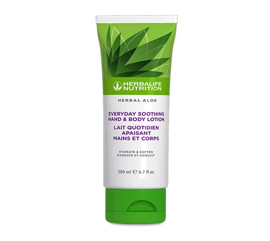 Herbal Aloe Soothing Lotion for Hands and Body 