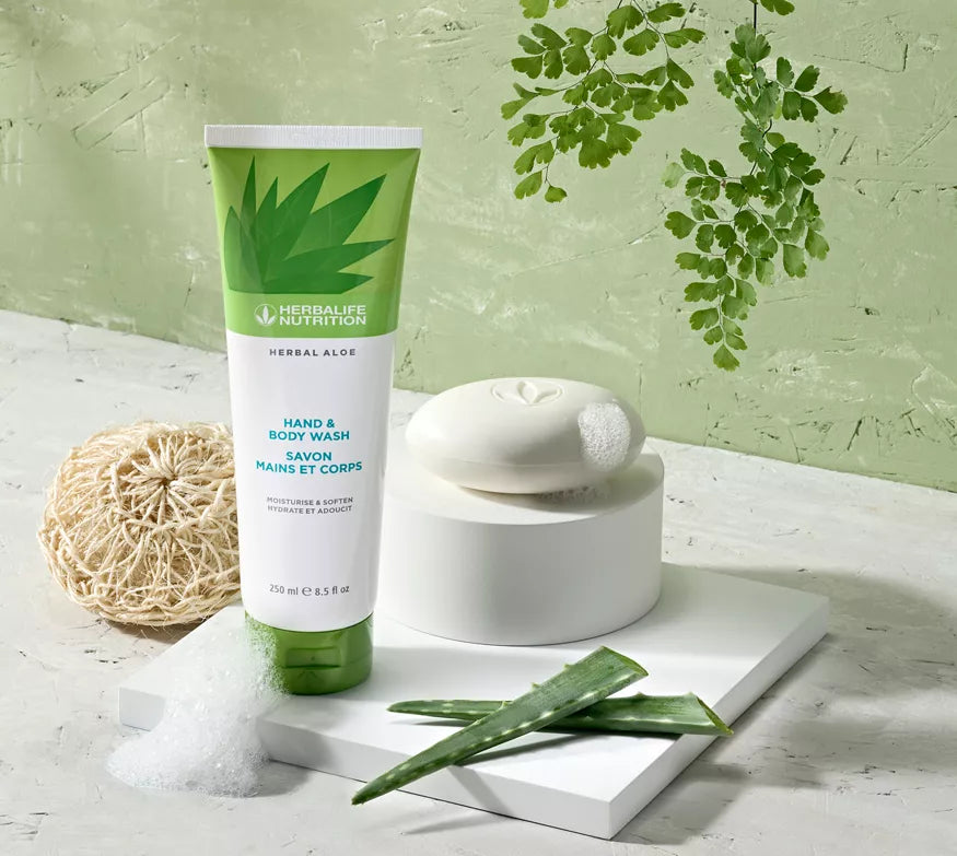 Herbal Aloe Shower Gel 